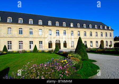 Aile Sainte-Anne et Cour d'Honneur, L'Abbaye aux Dames, Abbaye de femmes, Caen, France Banque D'Images