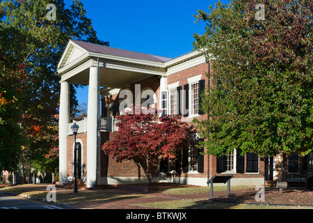 Dahlonega Gold Museum (l'ancien Lumpkin County Courthouse), Place Principale, Dahlonega, Nord de la Géorgie, USA Banque D'Images