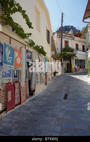 Village de Kritsa, Crète, Grèce. Banque D'Images