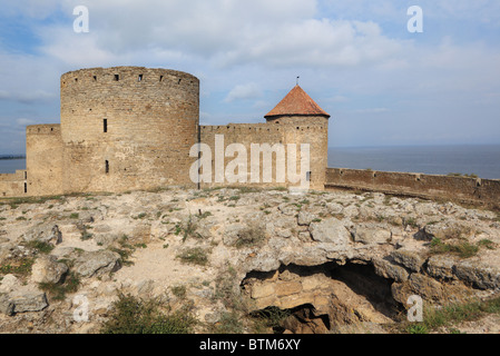 Forteresse médiévale à Belgorod-Dniestrovsky, Ukraine Banque D'Images