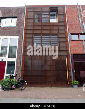 L'architecture moderne de nouvelles maisons sur Scheepstimmermanstraat dans l'île de Bornéo nouvelle propriété development à Amsterdam Pays-Bas Banque D'Images