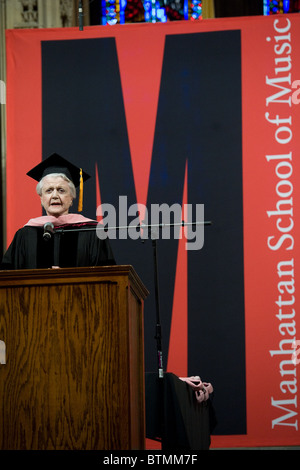 Manhattan School of Music 2010 Début Banque D'Images