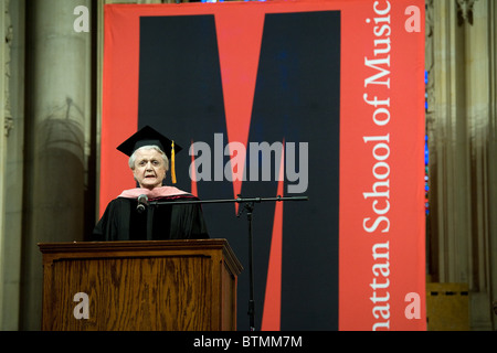 Manhattan School of Music 2010 Début Banque D'Images