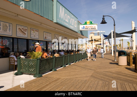 Café-Myrtle Beach en Caroline du Sud USA Banque D'Images