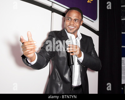 Madame Tussauds dévoile Wayne Brady Cire Figure Banque D'Images