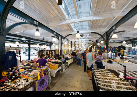 Marché aux puces et marché de producteurs, Marché français District, quartier français, la Nouvelle Orléans, Louisiane, USA Banque D'Images