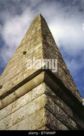 Obélisque d'Alexander Murray dans le Galloway Forest Park, Dumfries et Galloway, Écosse Banque D'Images