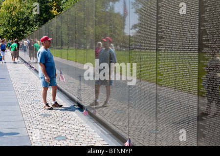 Washington DC - Sep 2009 - Vietnam Veterans Memorial à Washington DC Banque D'Images