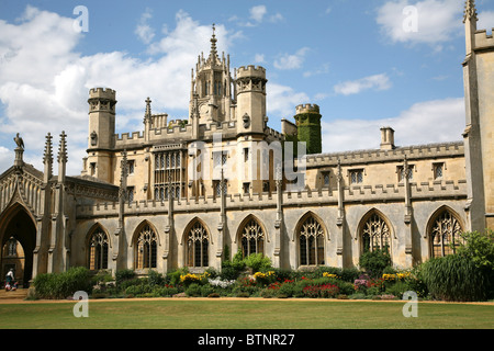 L'Université de Cambridge, St John's College, vue depuis le dos Banque D'Images