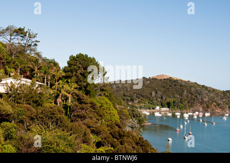 Mangonui, Port,Côte Est, Ile du Nord, Nouvelle-Zélande Banque D'Images