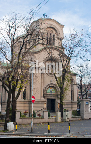 Eglise Saint Alexandre Nevsky, Belgrade, Serbie Banque D'Images
