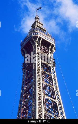 La tour de Blackpool, Lancashire, England UK English tours hôtelières holiday resort Banque D'Images