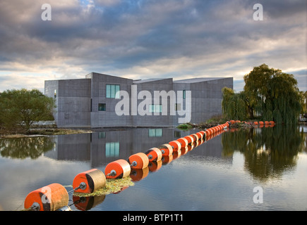 La Hepworth Gallery, abritant les oeuvres de Wakefield né sculpteur Barbara Hepworth, Wakefield, West Yorkshire, Royaume-Uni Banque D'Images