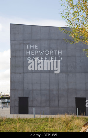 La Hepworth Gallery, abritant les oeuvres de Wakefield né sculpteur Barbara Hepworth, Wakefield, West Yorkshire, Royaume-Uni Banque D'Images