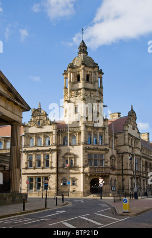 West Riding County Hall, le siège de la ville de Wakefield, Falaise, Parade, Wakefield, West Yorkshire, Royaume-Uni Banque D'Images