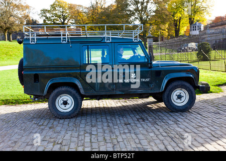 National Trust landrover Banque D'Images