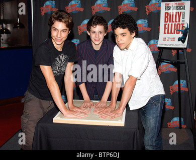 BILLY ELLIOT THE MUSICAL & Souvenirs Cérémonie Handprint Banque D'Images