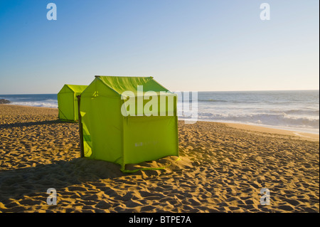 Praia de Salqueiros, Côte Atlantique, Porto, Portugal Banque D'Images