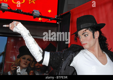 La figure de cire de Michael Jackson dévoilé chez Madame Tussauds Banque D'Images