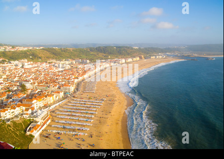 Nazare Beach Resort, Estremadura, Portugal Banque D'Images