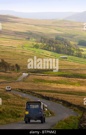 L'Angleterre, Yorkshire du nord, près de Oughtershaw Langstrothdale Chase Banque D'Images