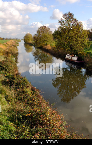 Vidange de 40 pieds à 40 pieds de Ramsey, Cambridgeshire, Angleterre, RU Banque D'Images