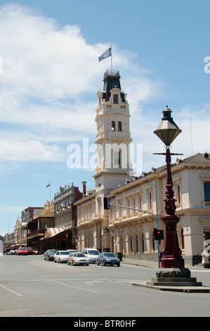 L'Australie, le Centre de Victoria, Ballarat, nord de la rue Lydiard Banque D'Images