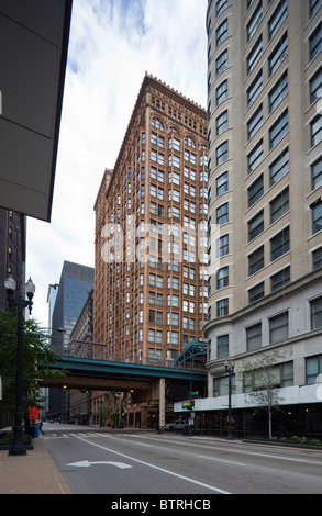 Fisher Building, 343 South Dearborn Street, Chicago, Illinois, USA Banque D'Images