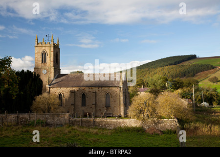 L'église St Mary vierge à Ramsgill Campsites Canet-en-Roussillon, près de Nidderdale, Yorkshire du Nord. Banque D'Images