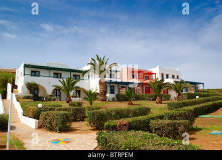 Villas de luxe moderne à l'hôtel populaire, Crète, Grèce Banque D'Images