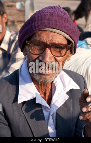 Ancien Indien, Bhuj, Kutch Région, État du Gujarat, Inde Banque D'Images