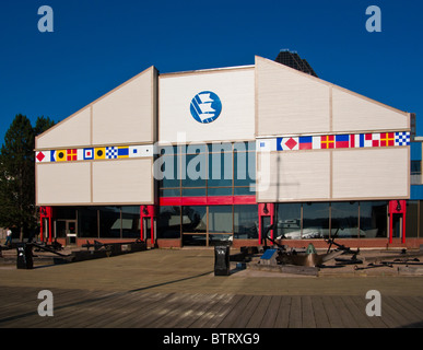 Le Musée Maritime de l'Atlantique est situé sur le front de mer de Halifax, en Nouvelle-Écosse. Banque D'Images