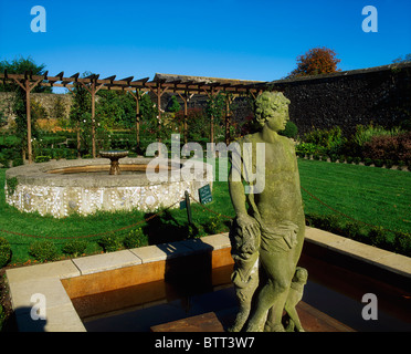 Larchill Arcadian Garden, Co Kildare, Irlande, jardin clos Banque D'Images