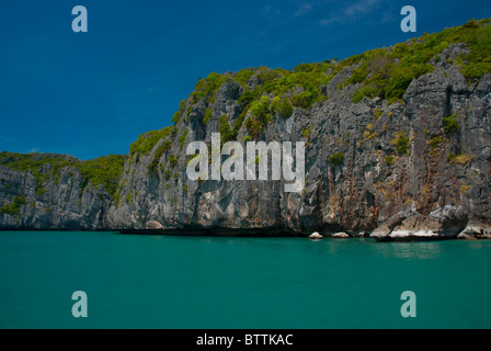 La croisière autour de Ang Thong National Marine Park, Thaïlande Banque D'Images