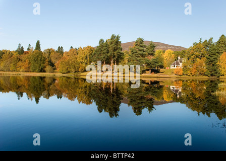 Loch Insh Kincraig, Badenoch, Banque D'Images