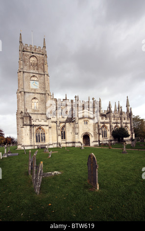 L'église paroissiale de St Mary, Steeple Ashton, Wiltshire Banque D'Images