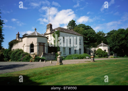 Maison Hamwood, Co Kildare, Irlande ; Georgian House palladien construit en 1768 Banque D'Images