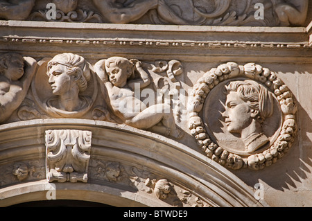 Séville Espagne Dona Maria Coronel Old City Centre Banque D'Images