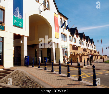 Malahide, Marina Village, Co Dublin, Irlande Banque D'Images