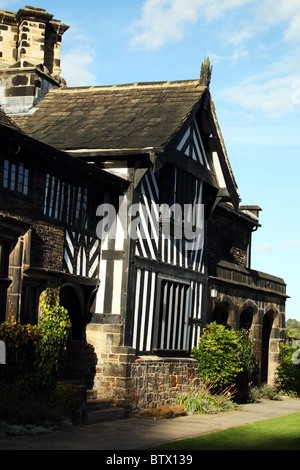 Shibden Hall Yorkshire accueil d'Anne Lister un bâtiment classé dans le style Tudor manor Banque D'Images