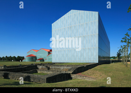 LVR-Roemermuseum der Architekten und Gatermann Schossig, LVR-Archaeologischer Park am Niederrhein à Xanten Nordrhein-Westfalen Banque D'Images