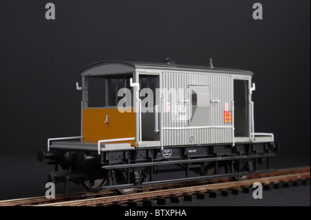 British Railways 20 Ton Van de frein Banque D'Images