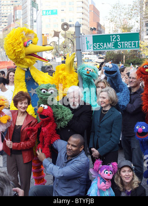 SESAME STREET Day commémore le 40e anniversaire de l'exposition Banque D'Images