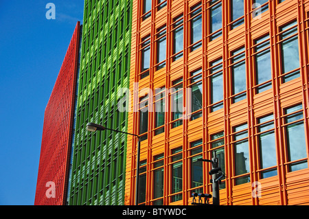 Immeuble de bureaux central Saint Giles, St.Giles High Street, London Borough of Camden, Greater London, Angleterre, Royaume-Uni Banque D'Images