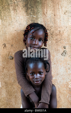 Belles filles Burkinabè. Banque D'Images