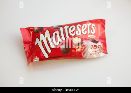 Un paquet de Maltesers Banque D'Images