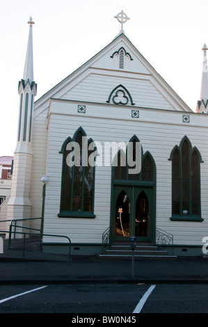 Napier,église méthodiste Trinity,Style Art déco, Architecture et Bâtiments, île du Nord, Nouvelle-Zélande. Banque D'Images