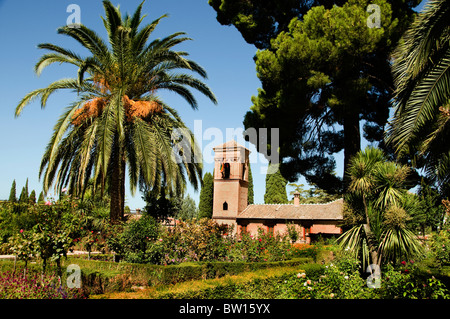 Alhambra Granada Andalousie Espagne Golden Palace Hotel granda Banque D'Images