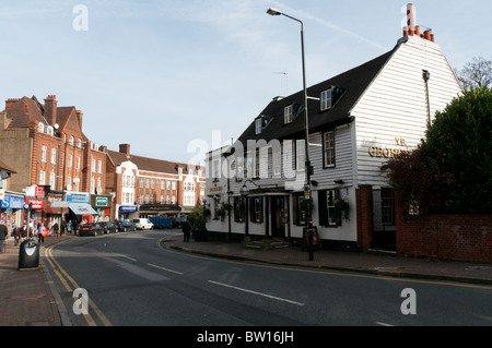 Le George Inn dans la High Street, Beckenham, Kent, Angleterre Banque D'Images