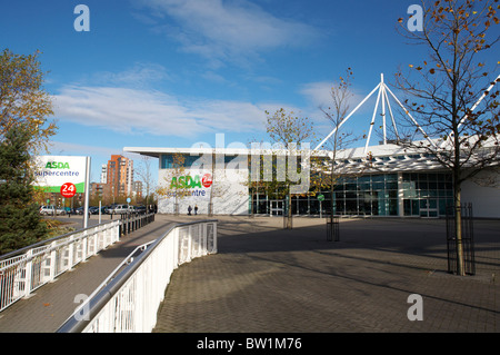 En magasin Asda Royaume-uni Manchester Eastlands Banque D'Images